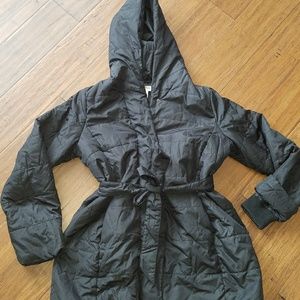 Puffy maternity jacket